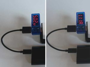 電圧電流チェッカー RT-USBVA1 USB CHARGER
