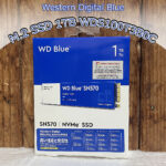 高速ストレージM.2SSD 1TB WD Blueのレビュー【WDS100T3B0C】